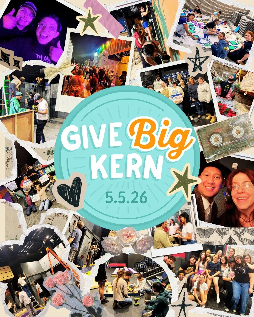 Today&rsquo;s the big day, it&rsquo;s GIVE BIG KERN day! 🎉🩵🧡

We need your help today, #emptyspacers! It&rsquo;s time to show that Kern County is full of generosity!

This year we're focusing our fundraising efforts on a full front of house restro