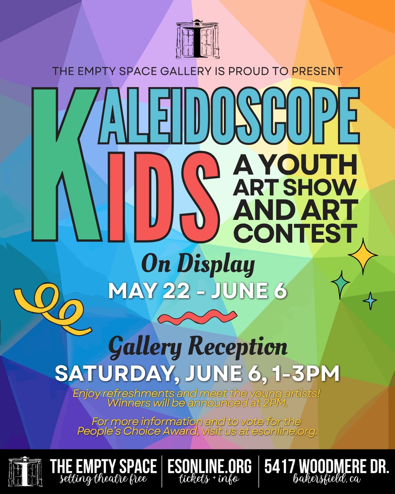 Join us today from 1-3pm for our Gallery Reception and celebrate all of our amazing young artists! 🖌️🎨🖼️