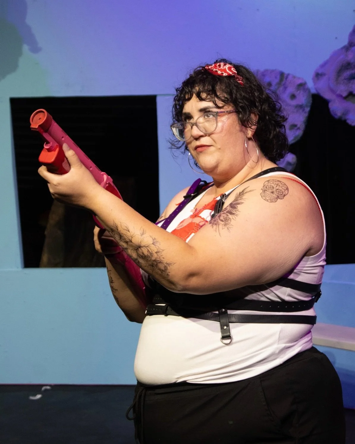 We&rsquo;ve got your first loo&hellip;OOF!! &hellip;&hellip; 💥💥💥

Don&rsquo;t piss off Cupid, pendejos. 🏹❤️&zwj;🔥🪽

I WANNA F*CK LIKE ROMEO AND JULIET opens this weekend and runs for only six performances at The Empty Space! 

✨✨✨✨✨✨✨

🏹 I WAN