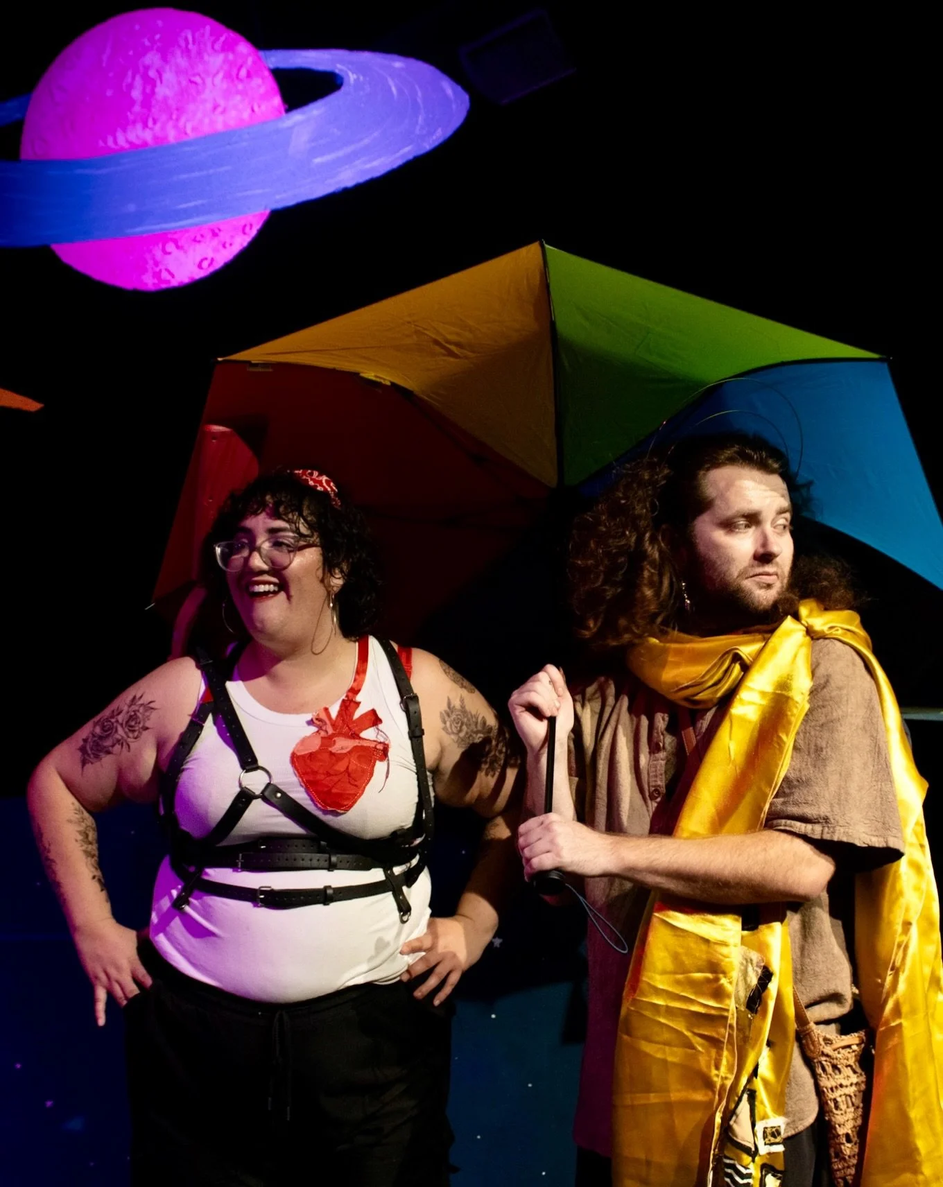 🪐😀😒☂️

🏹 I WANNA F*CK LIKE ROMEO &amp; JULIET 
📆 August 27, 28, 29 @ 7:30pm
🎟️ $25 General Admission; $20 Student/Senior
🛜 www.esonline.org
📸 @mcclaincreativeco