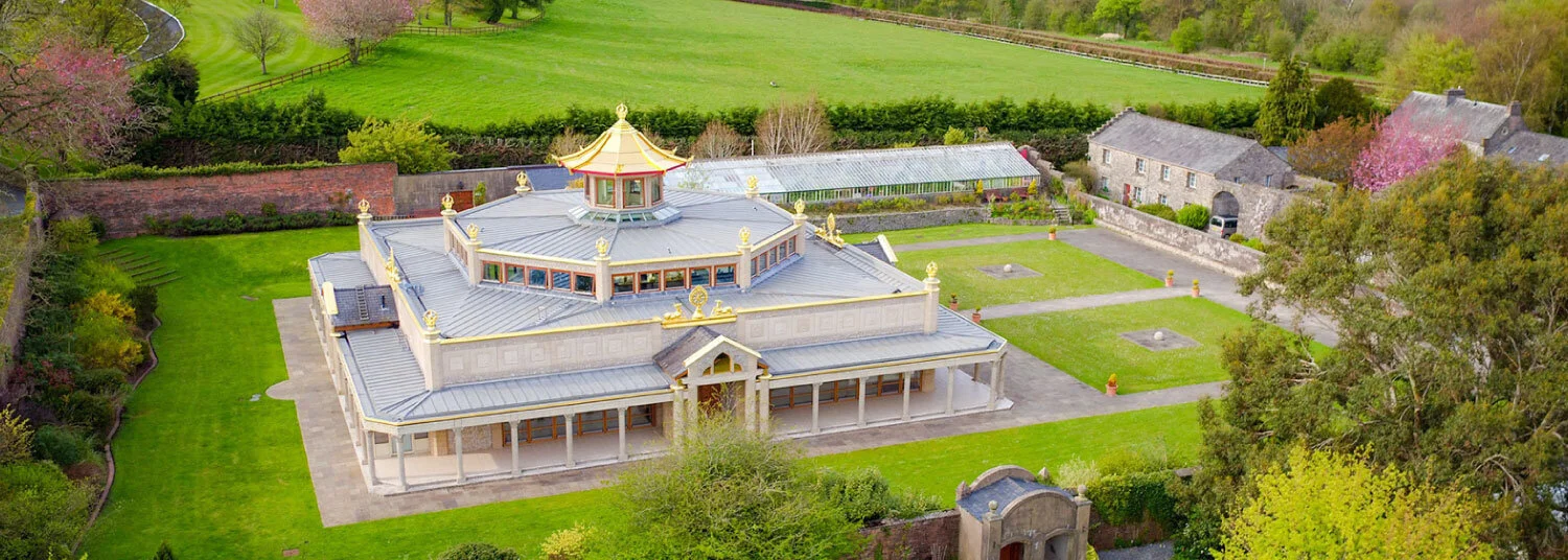 Manjushri Kadampa Meditation Centre, Ulverston, England. Opened in 1997