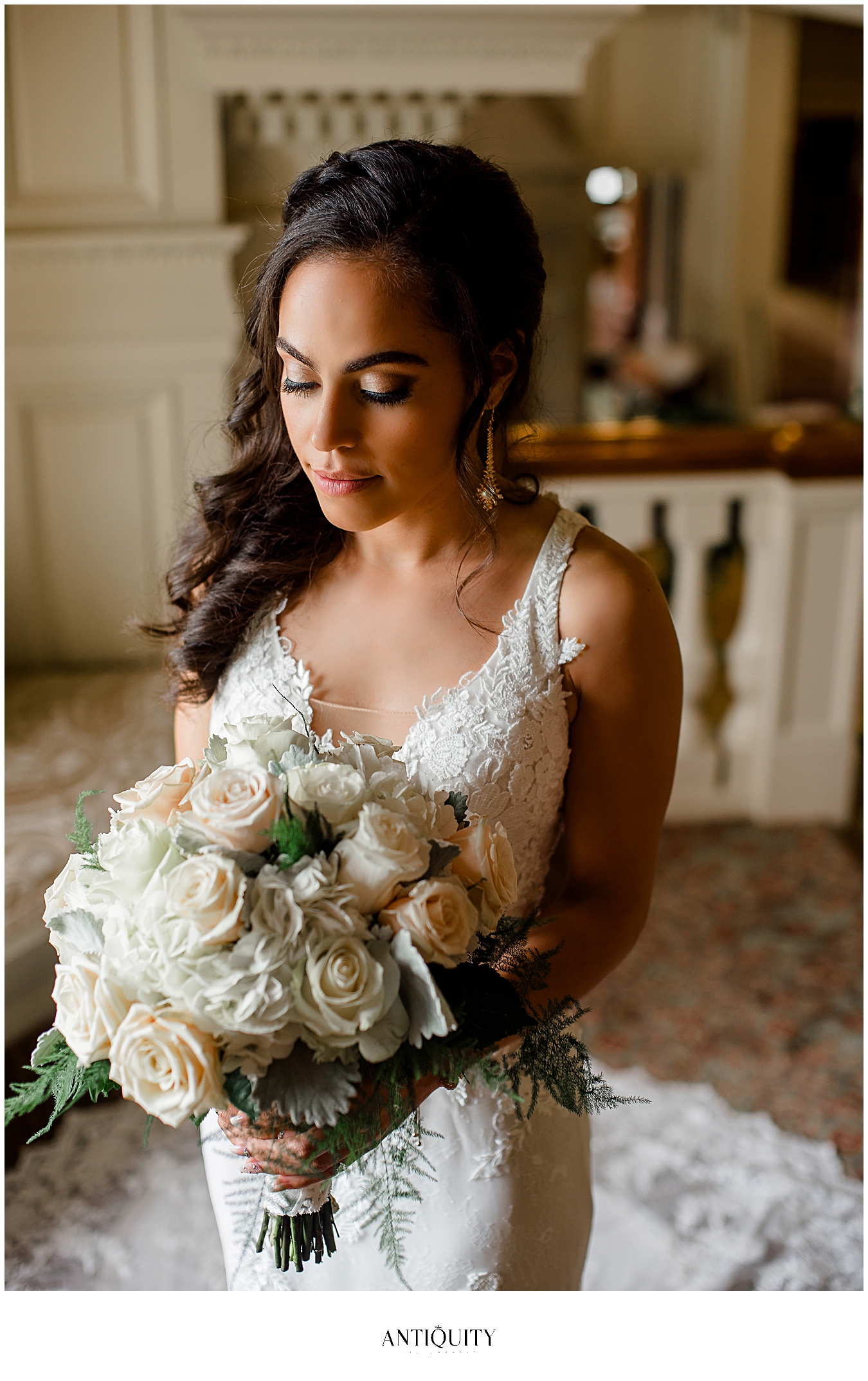  bride at cairnwood estate by philadelphia wedding photographer 