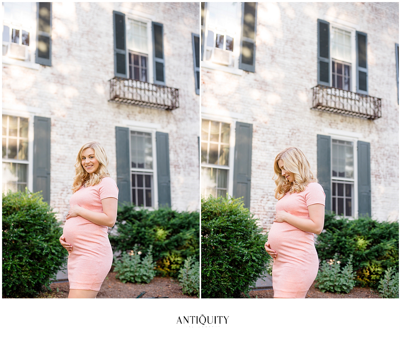  expecting mom at the beautiful bush house in muncy, pa 