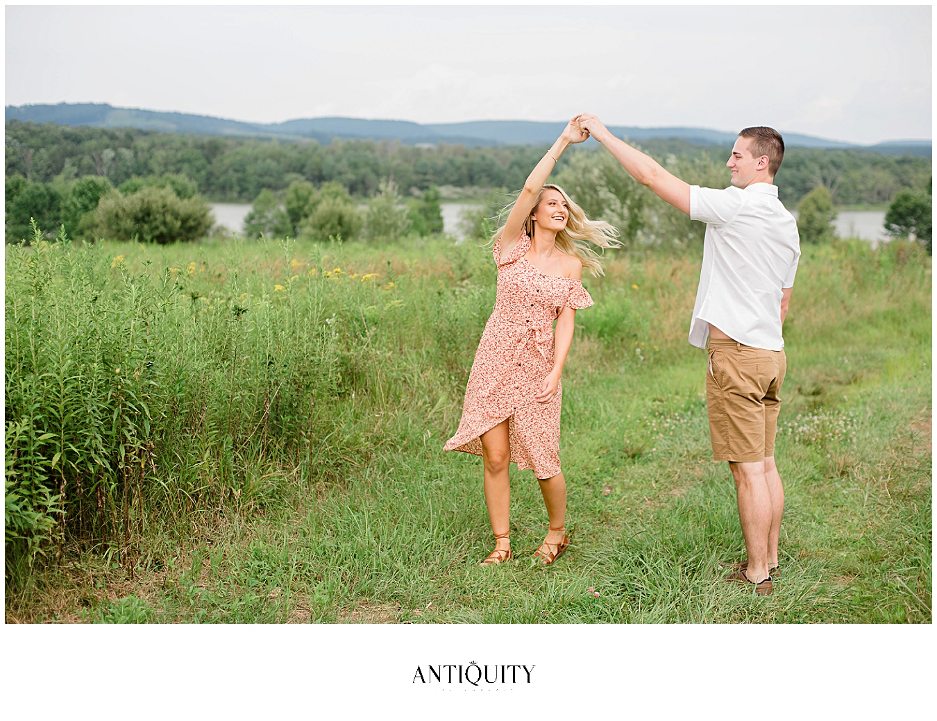  williamsport engagement photos at nearby Montour Preserve 