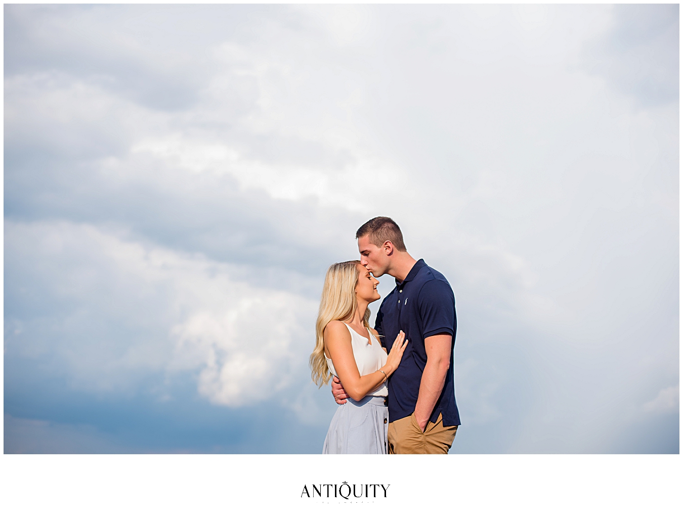  couple at montour preserve during their engagement session by williamsport wedding photographer 