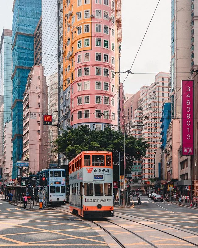 The Hong Kong Tramways is one of the earliest forms of public transport in the metropolis. It opened up in 1904 and still is a cool (slow) way to get around the Island. Absolutely a must do if you ever get the chance to visit.
