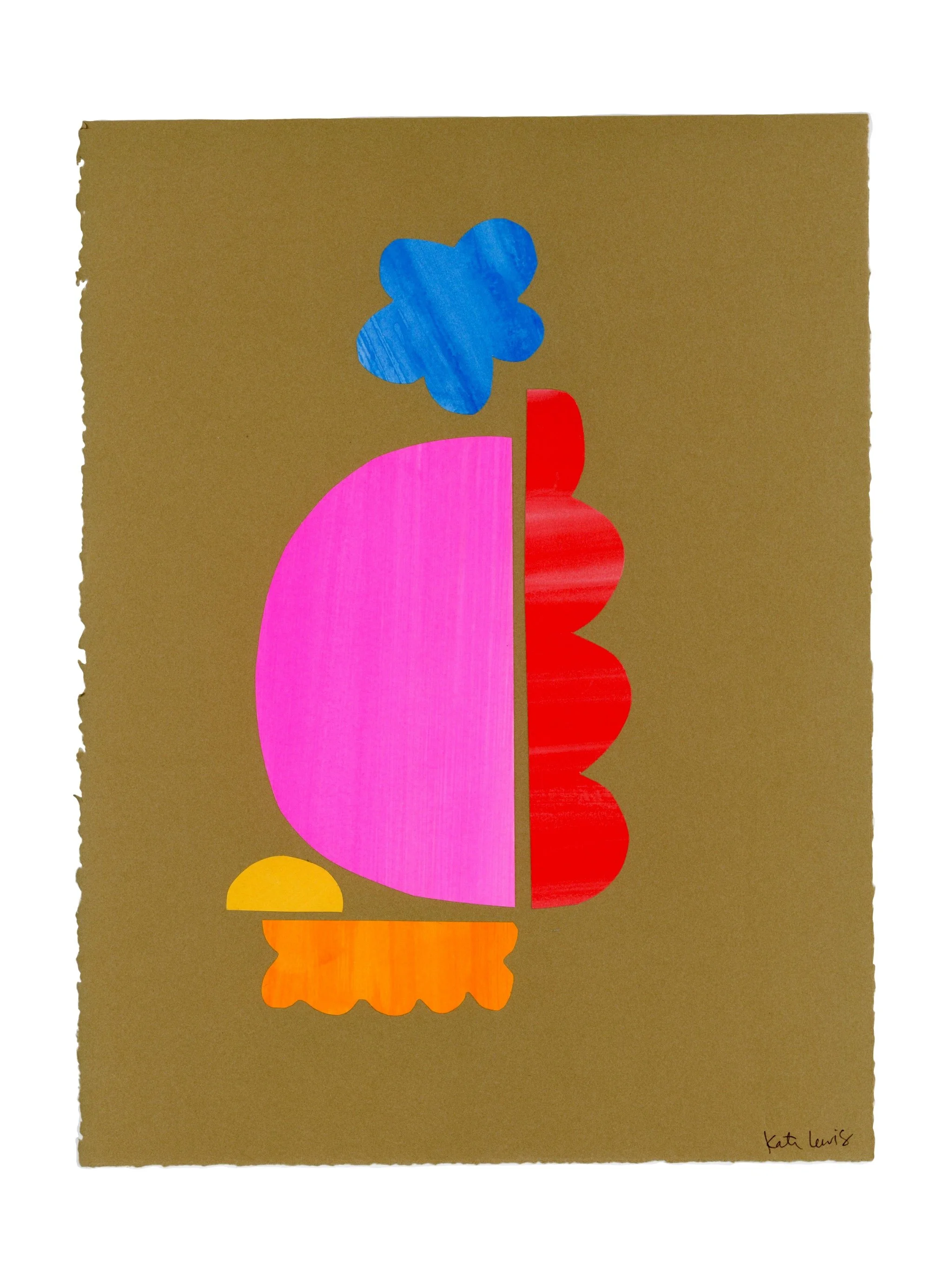 play-a-gouache-on-paper-cut-and-pasted-deckled-edges-collage-by