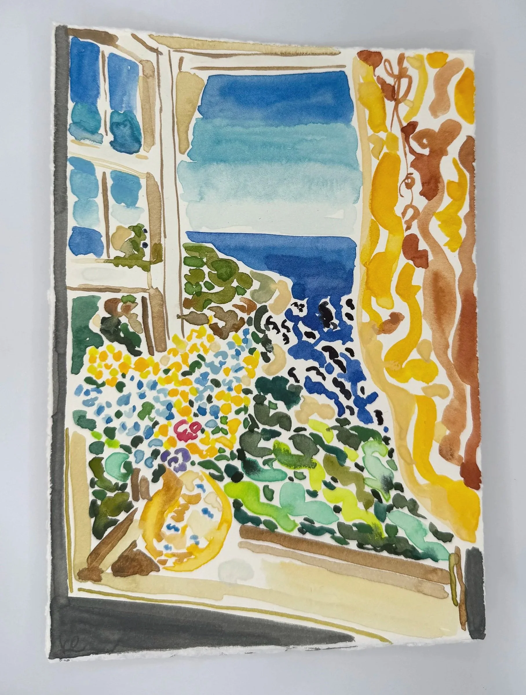 December 17, 2025 Morning Find, a 5 x 7 inch original watercolor sketch by Kate Lewis