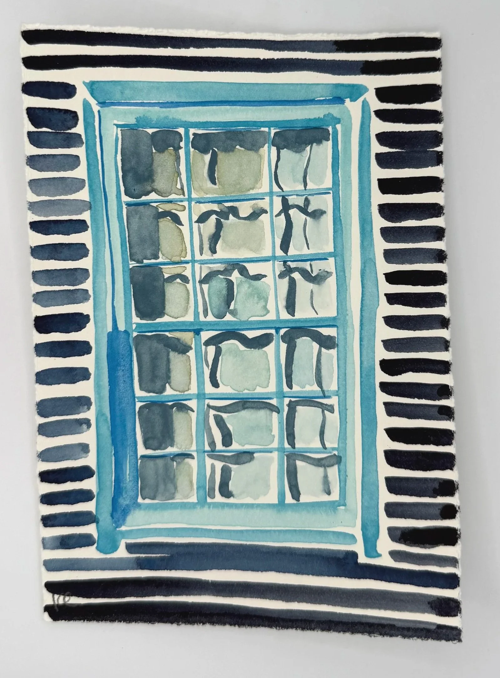 November 24, 2025 Morning Find, a 5 x 7 inch original watercolor sketch by Kate Lewis