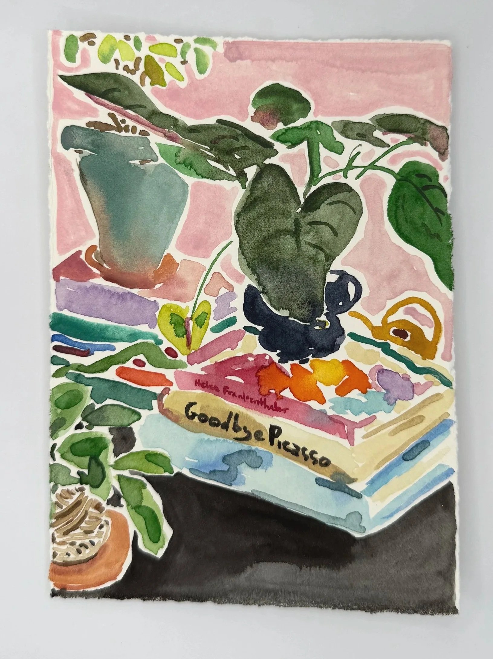 November 13, 2025 Morning Find, a 5 x 7 inch original watercolor sketch by Kate Lewis