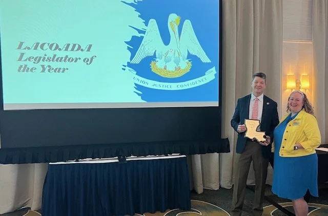 Representative Raymond Crews named Legislator of the Year by the Louisiana Council on Aging Directors Association