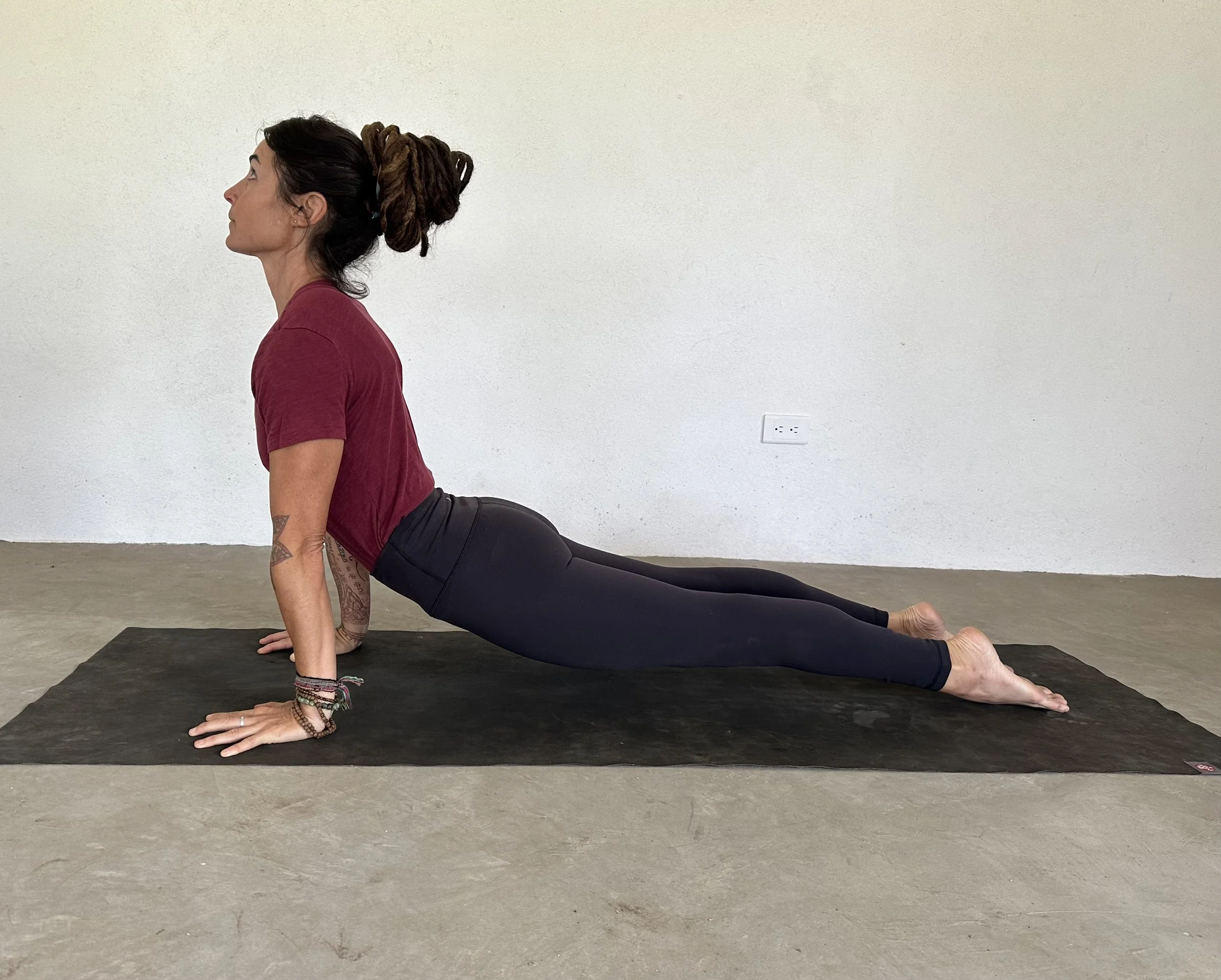 Yoga Asana: Upward Facing Dog or Urdhva Mukha Svanasana