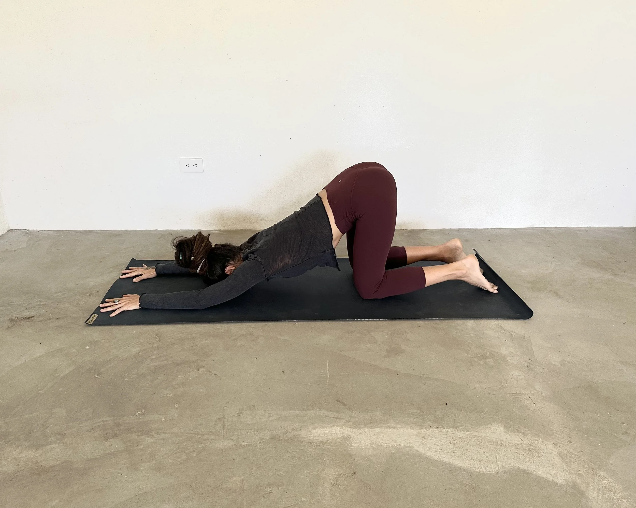 Yoga Asana: Puppy Pose or Uttana Shishosana