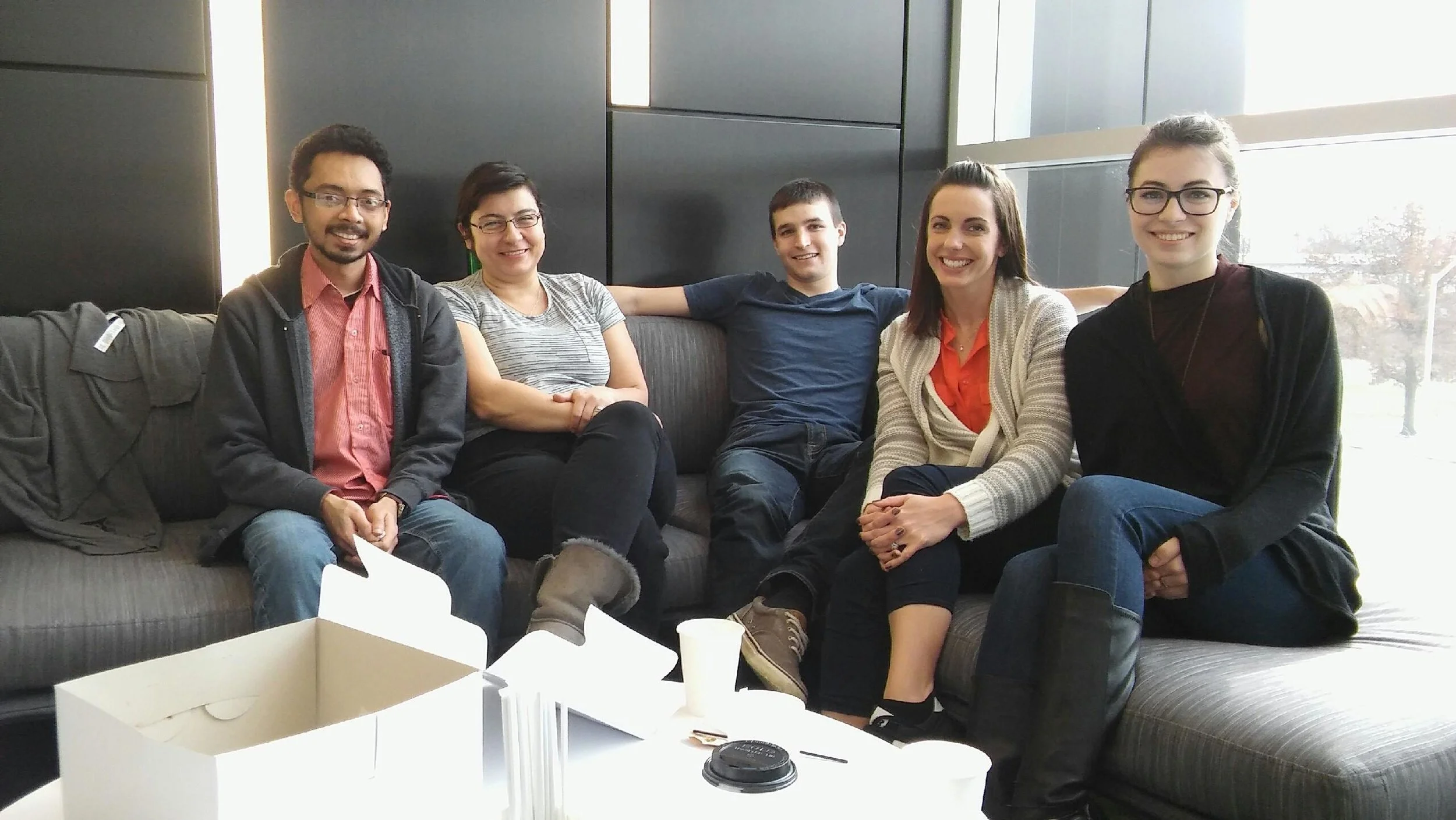 Visiting the new bioengineering building