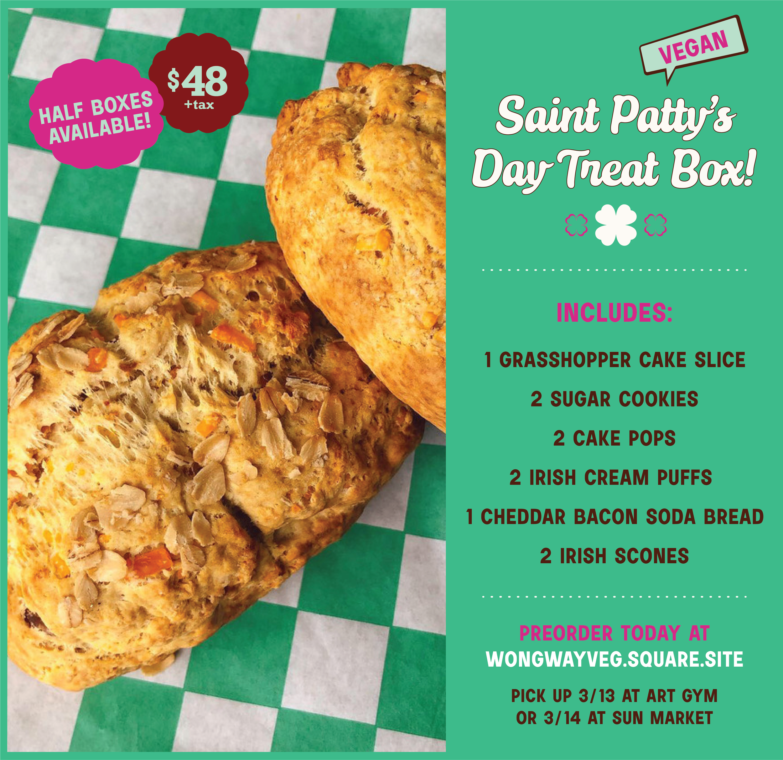 St. Patrick's Day Treat Box