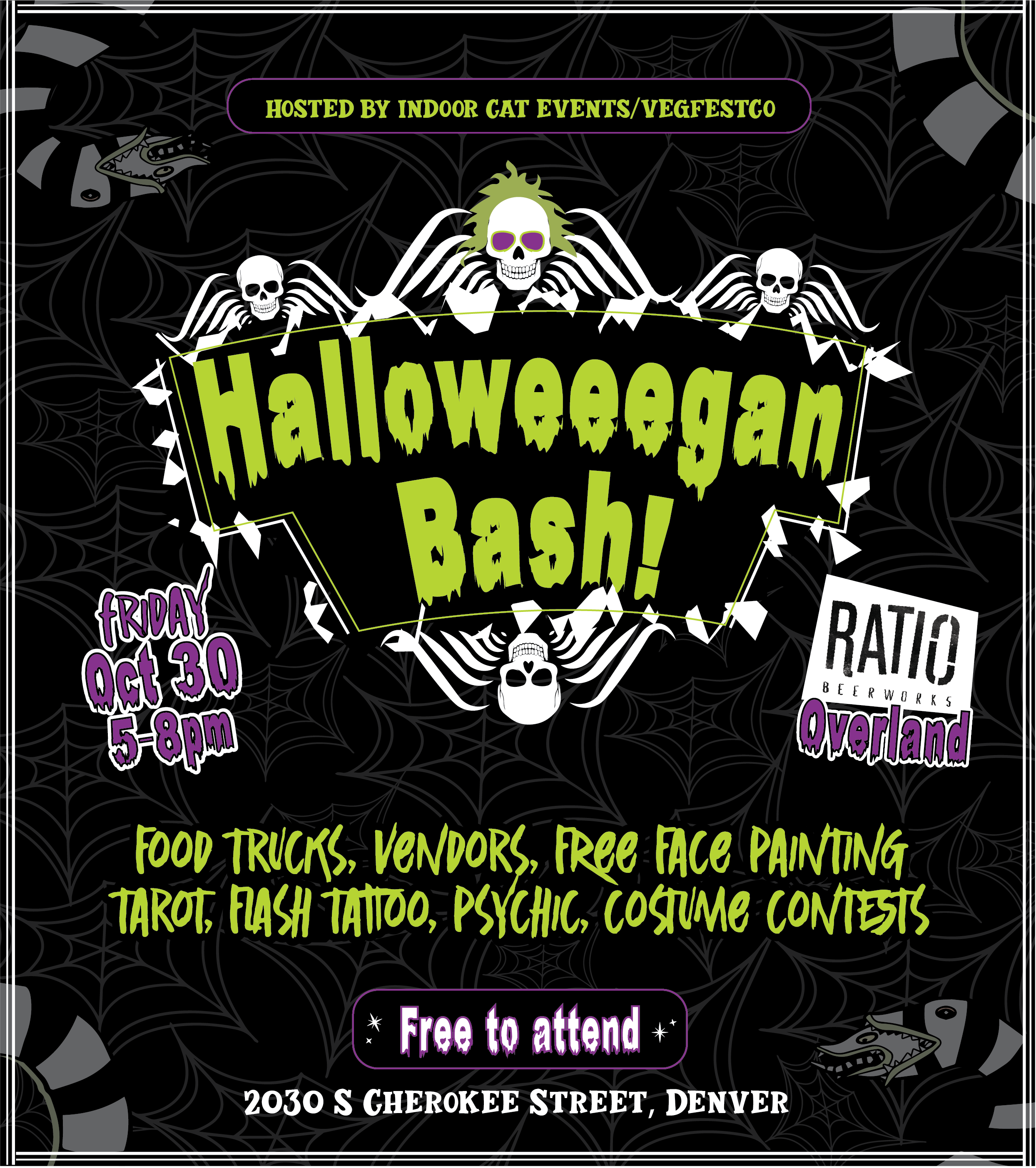 Halloweeegan Bash