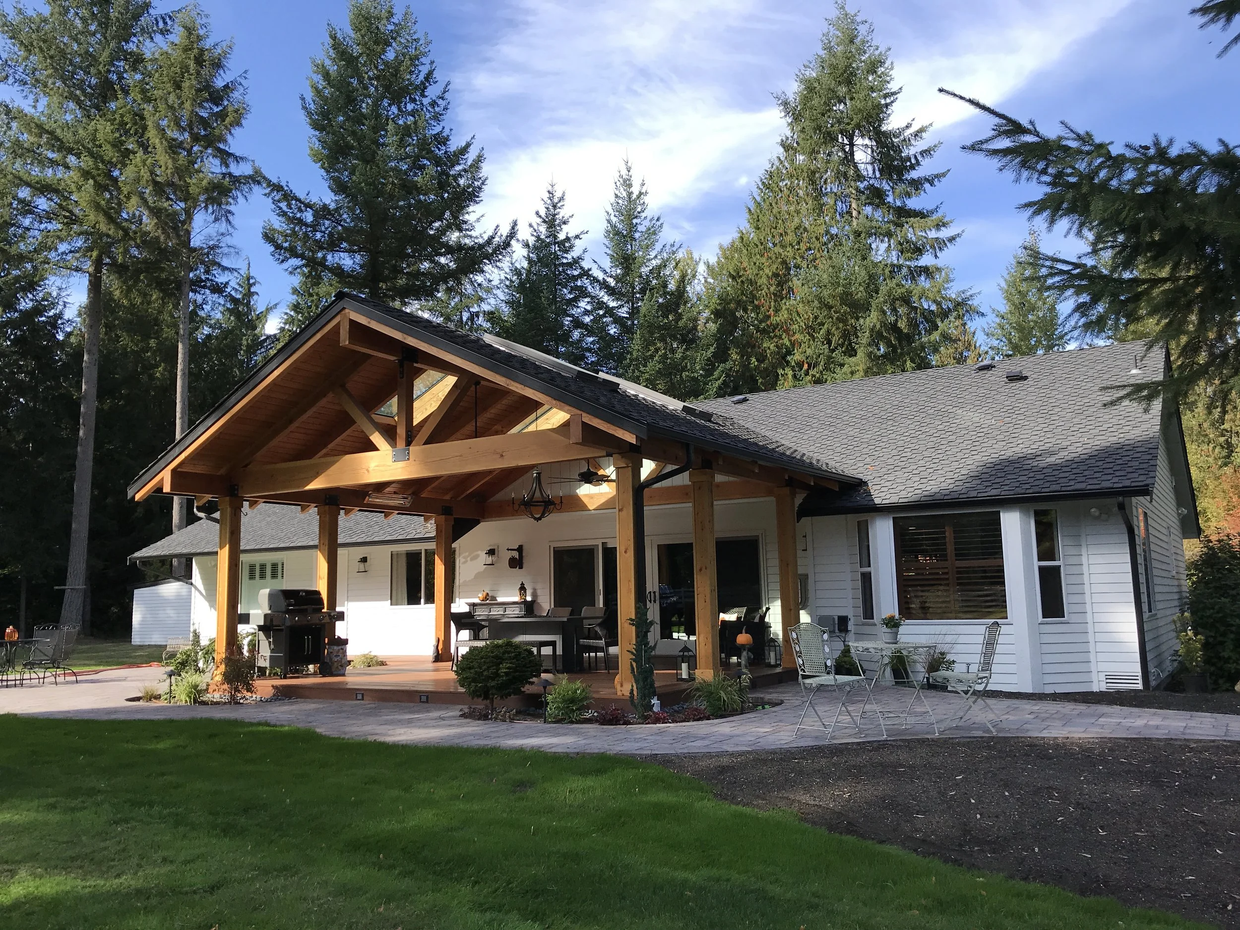 Utley Patio Cover and Deck