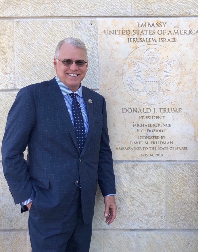 Dr. Mike Hayes Founder and President US Embassy, Jerusalem, Israel
