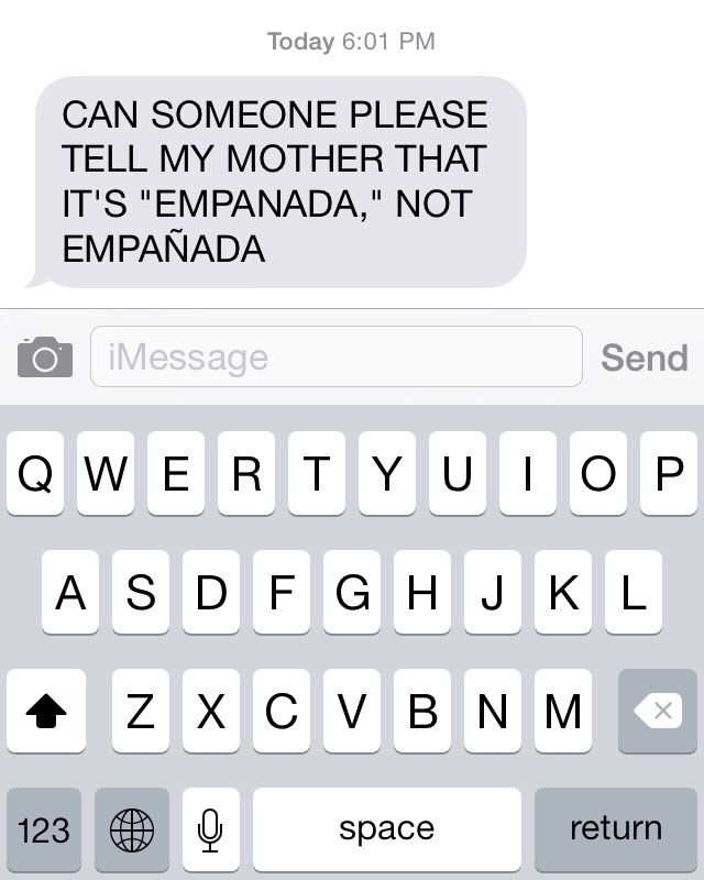 Text I got from a friend who couldn't even anymore.