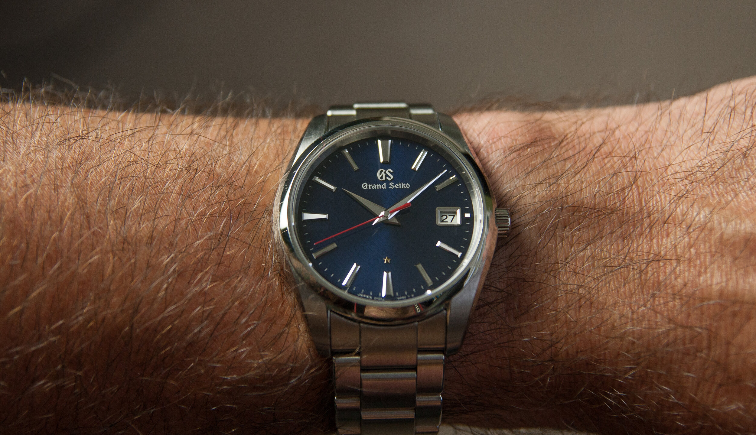 Previously Owned - Grand Seiko SBGP007 60th Anniversary Quartz Timepiece —  Windsor Time