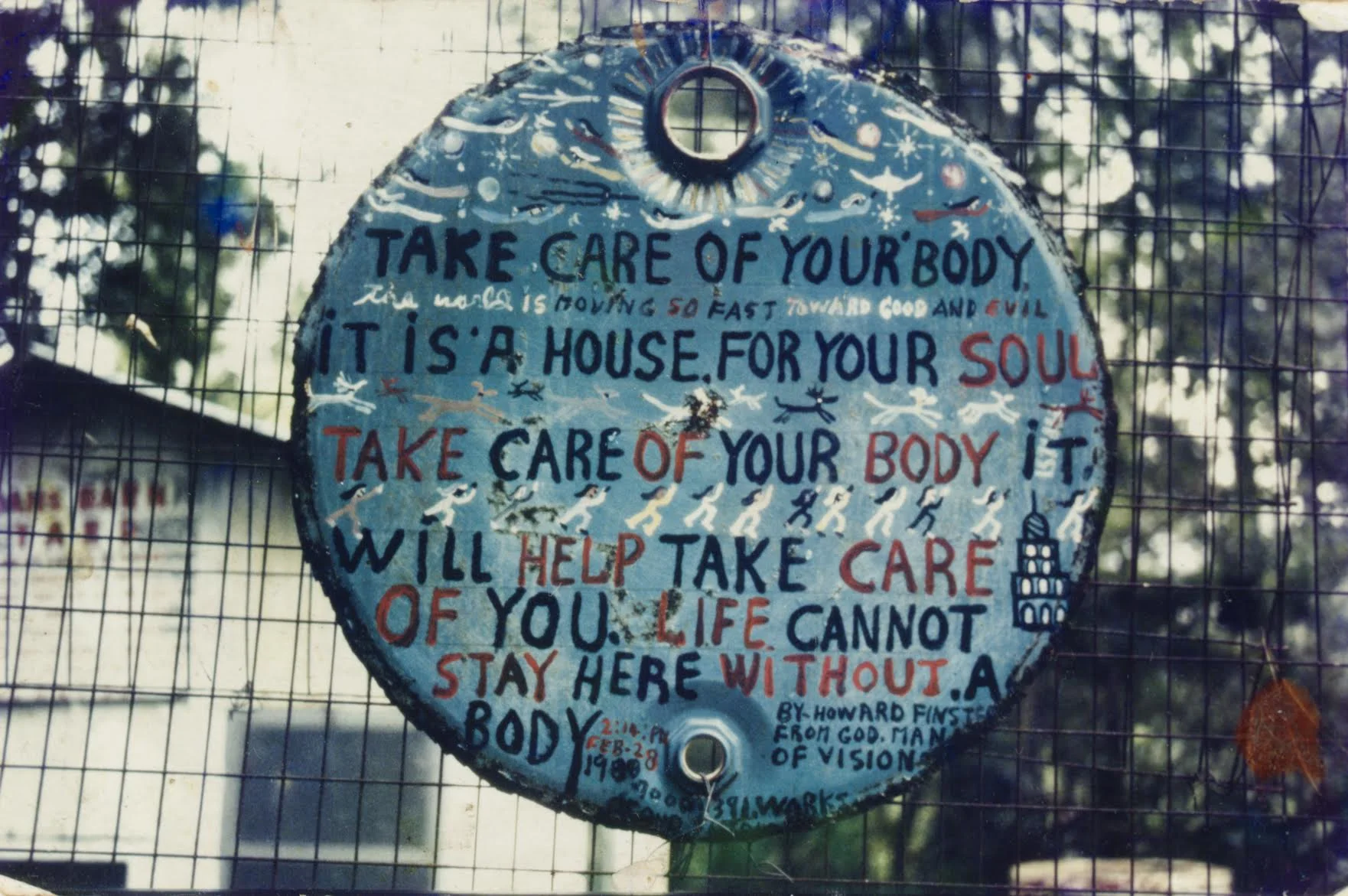 Outsider artist Harold Finster, "Man of Vision"
