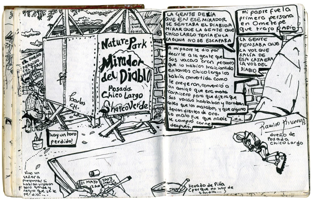 The legend of the Devil's Lookout / La leyenda del Mirador del Diablo / Isla de Ometepe- Nicaragua