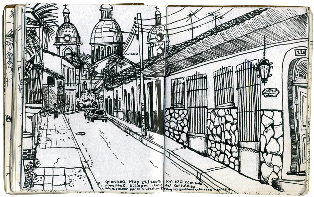 Consulate street / Calle del Consulado / Granada- Nicaragua