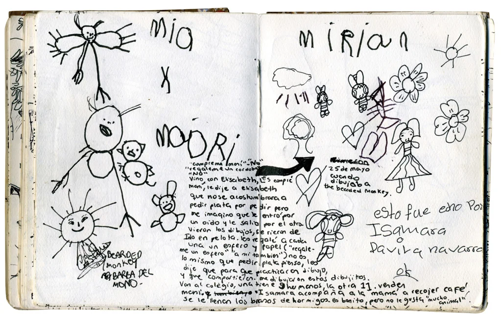 Drawings by Isamara and Miriam / Dibujos por Isamara y Miriam / Catarina- Nicaragua 