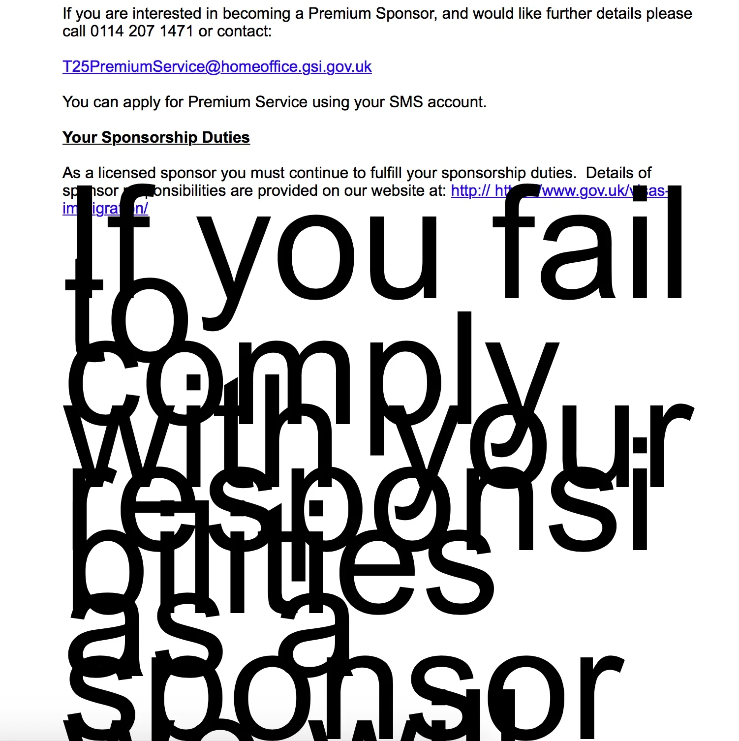 Message received loud and clear (!!)