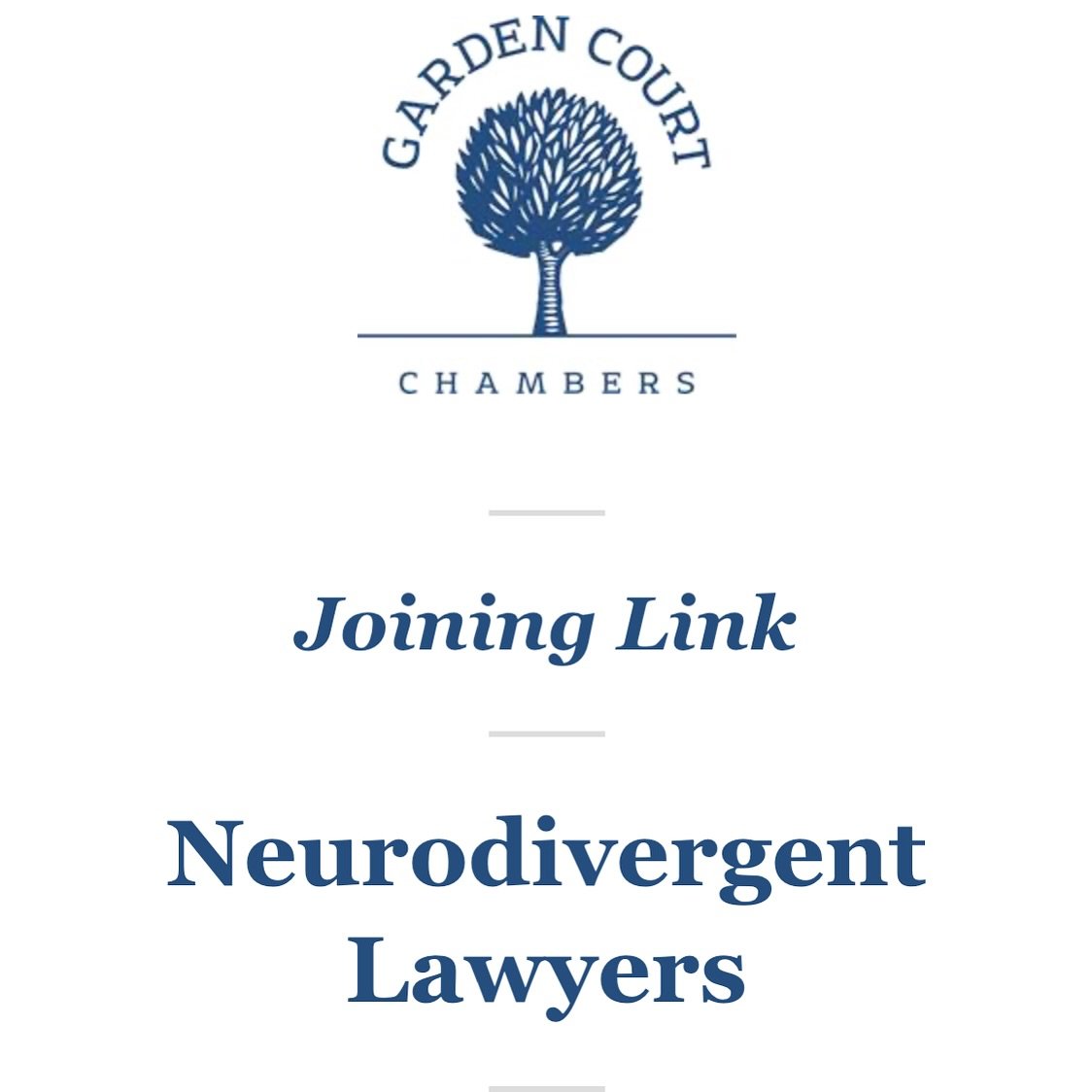 A single most useful hour I have spent this evening enriching one&rsquo;s own life, both personally and professionally. Actually, I think I just enriched my clients&rsquo; lives too. Ahem. 

@gardencourtchambers

#neurodivergent 
#lawyer
#justice
#UK