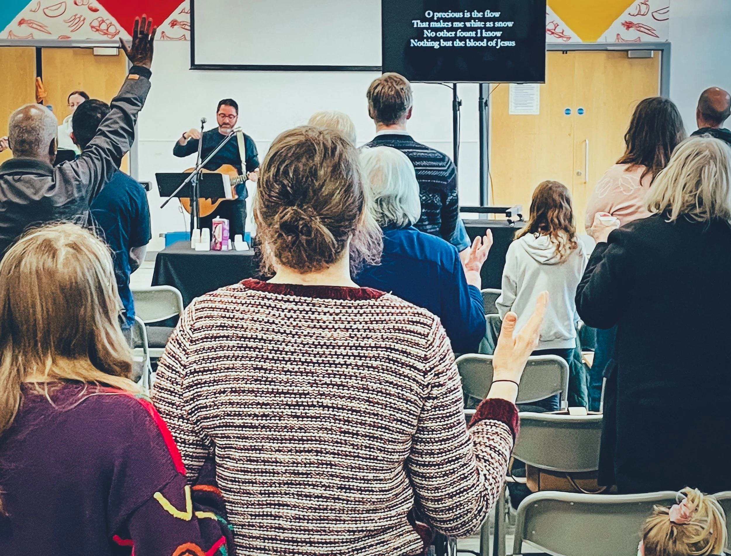 a church service in manchester