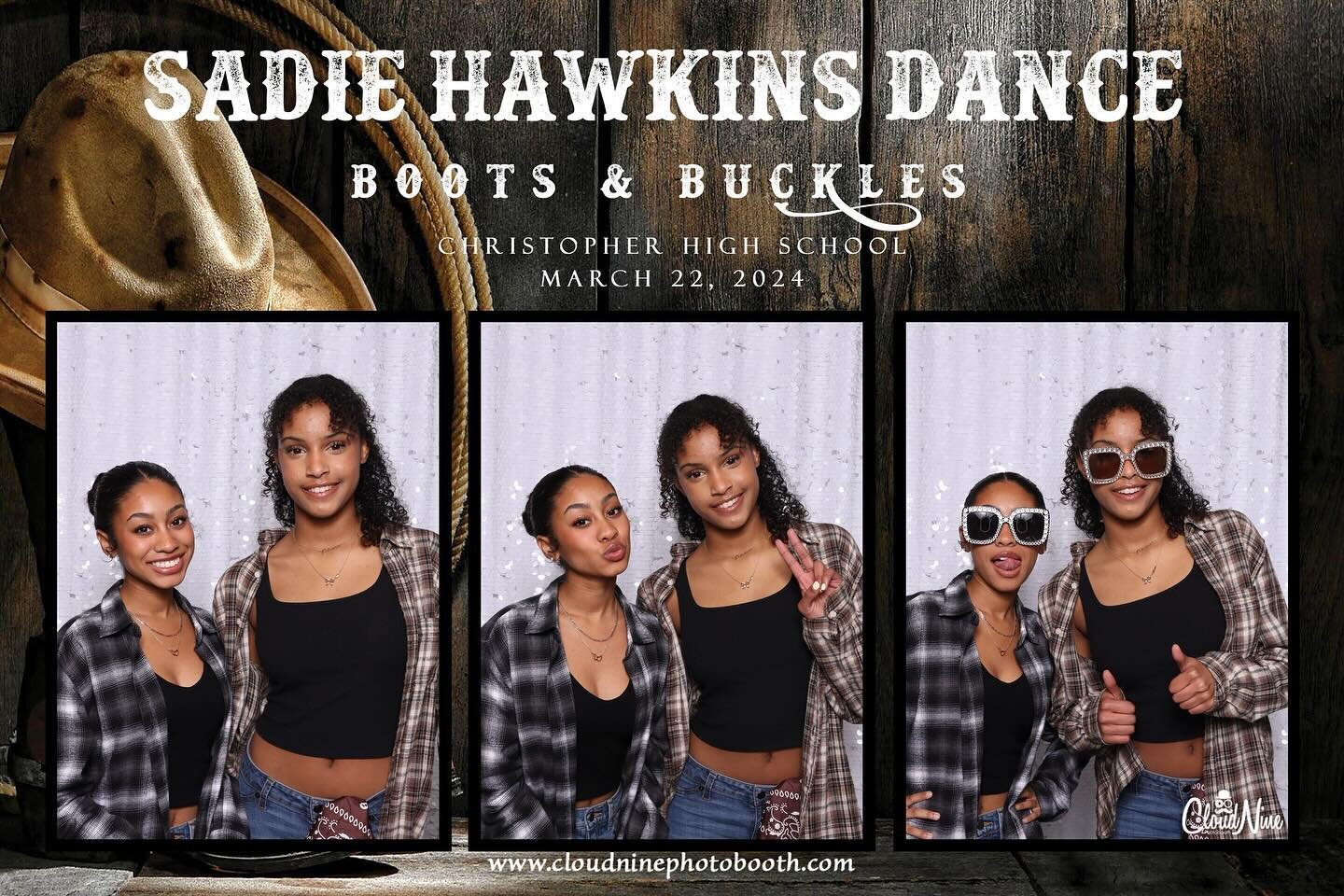 Yeeehhaaww Sadies Hawkins Dance 2024 @cloudninephotobooth