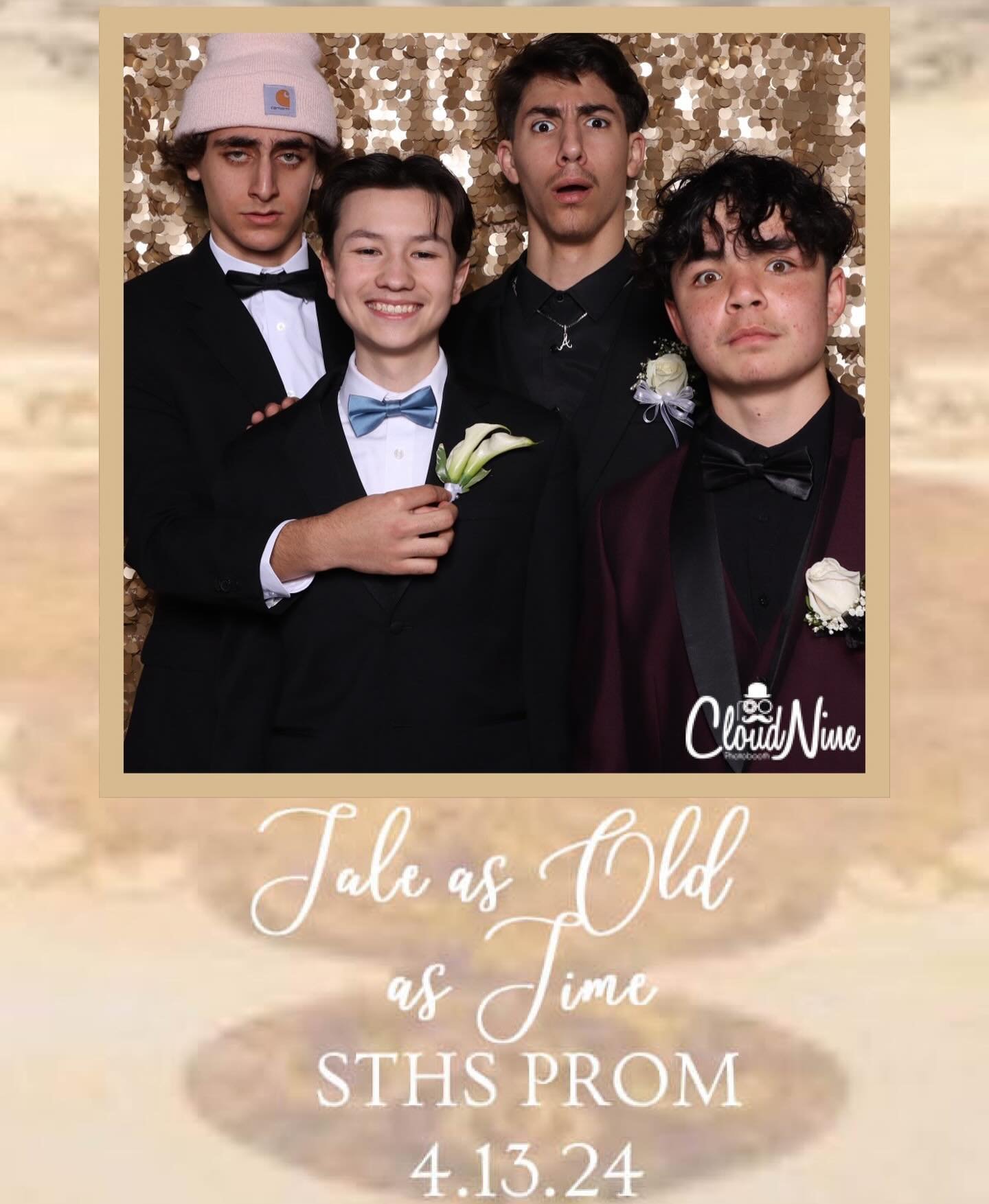 #friends for #life #prom #2024 @cloudninephotobooth #photoboothfun