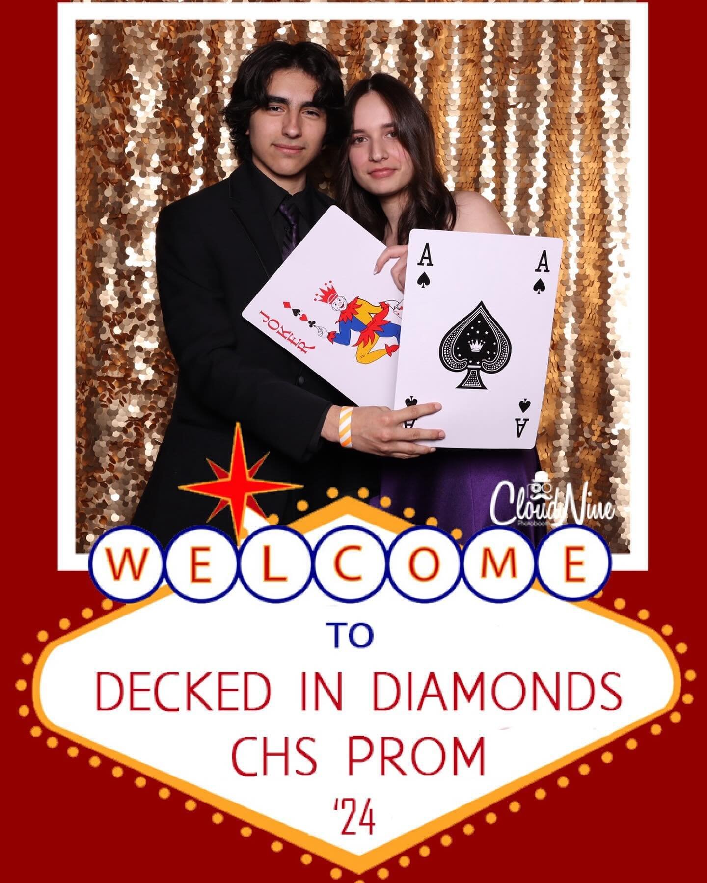 #deckedindiamonds #prom @levisstadium #highschool @cloudninephotobooth