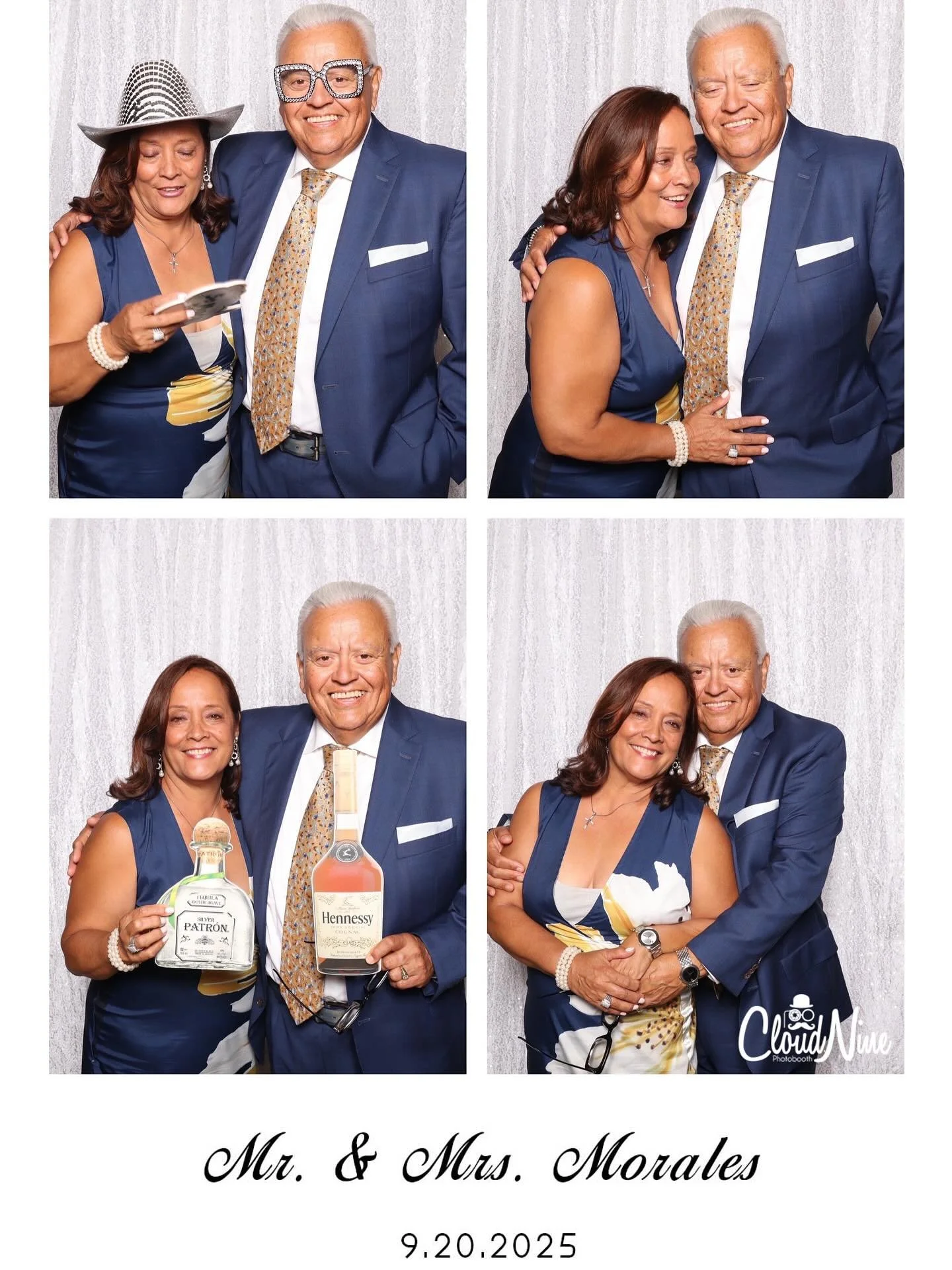 We celebrated the Morales&rsquo;s #wedding @cloudninephotobooth