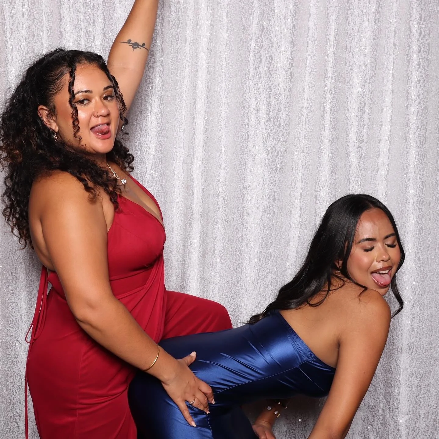 So much fun at Ricky &amp; Antonia&rsquo;s wedding #photoboothfun