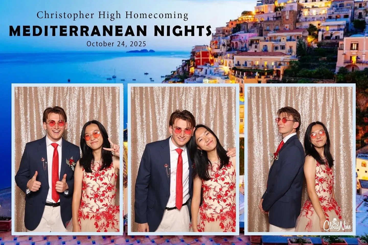 Dressed to impress for #homecoming #photobooth