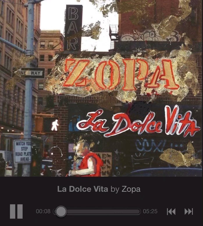 Very pleased to present this album to yall.  Zopa is the band, consisting of the great actor, writer, director, and musician Michael Imperioli @realmichaelimperioli on guitar/vocal, the great Olmo Tighe on drums, and myself on bass. 
I produced this 
