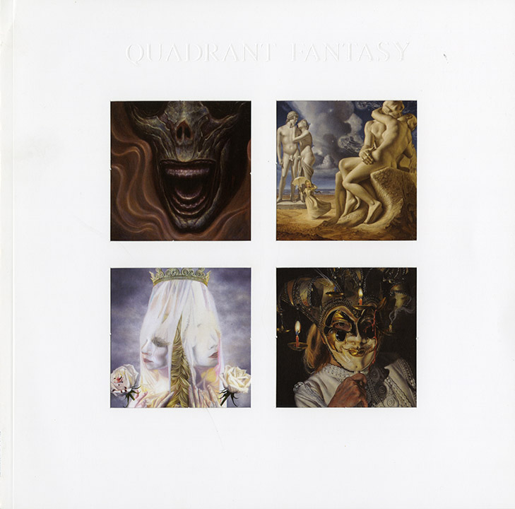 Quadrant Fantasy, Exhibition Catalogue, Fantasmus - Art, 2010. Featuring art by Richard A. Kirk.