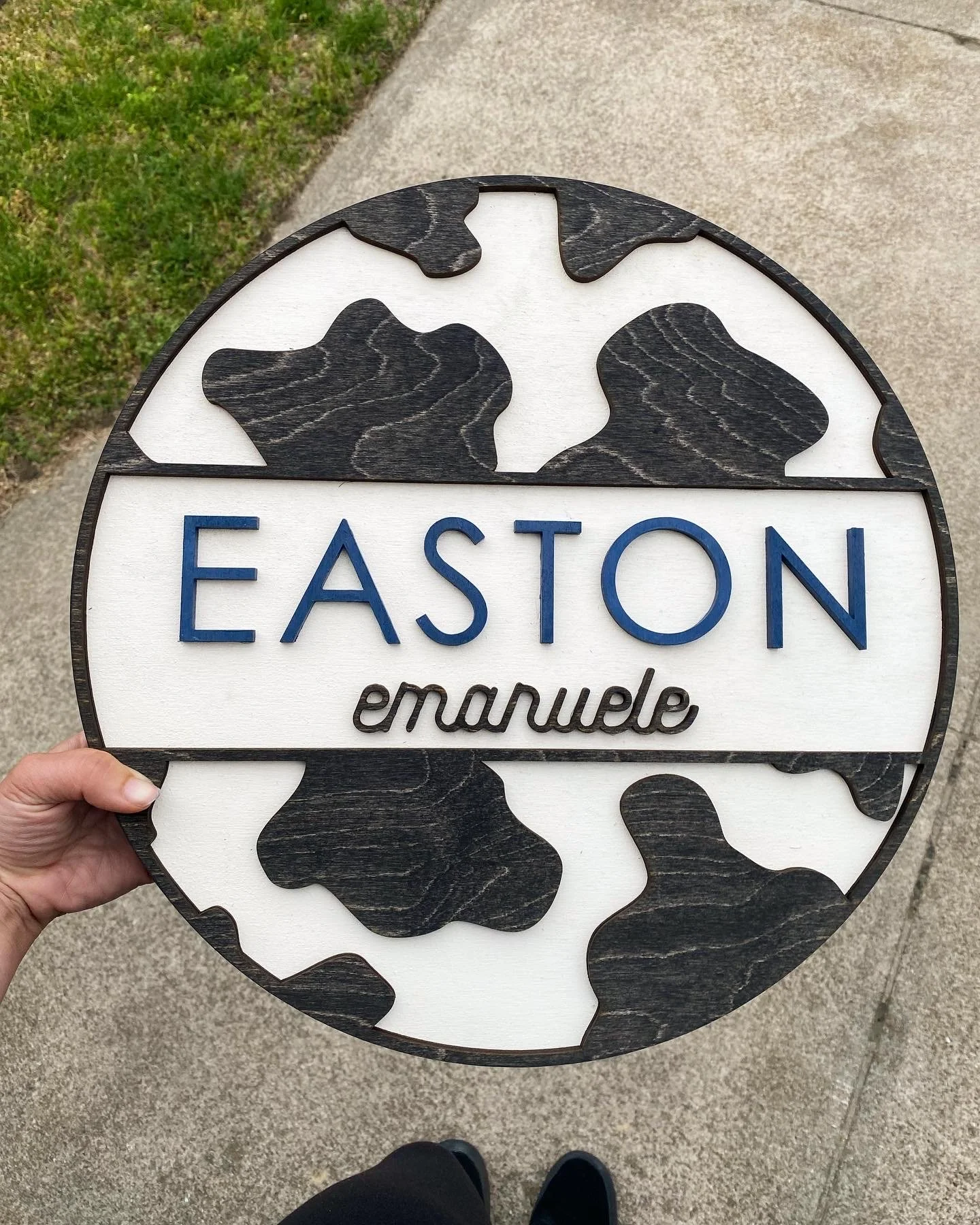 Custom Nursery Sign