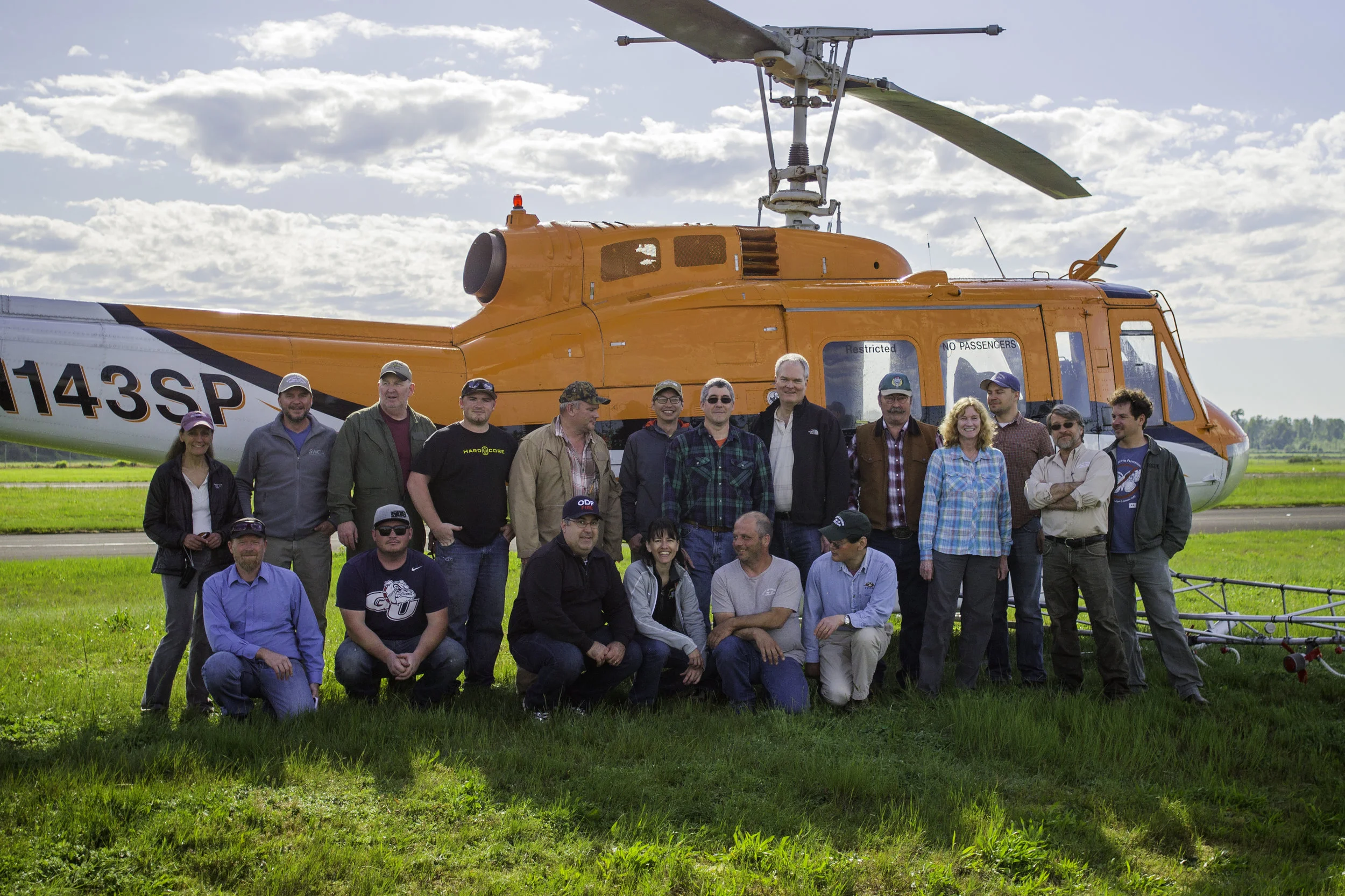 The 2016 Asian gypsy moth interagency eradication team. Credit: © Thomas Shahan, Oregon Department of Agriculture