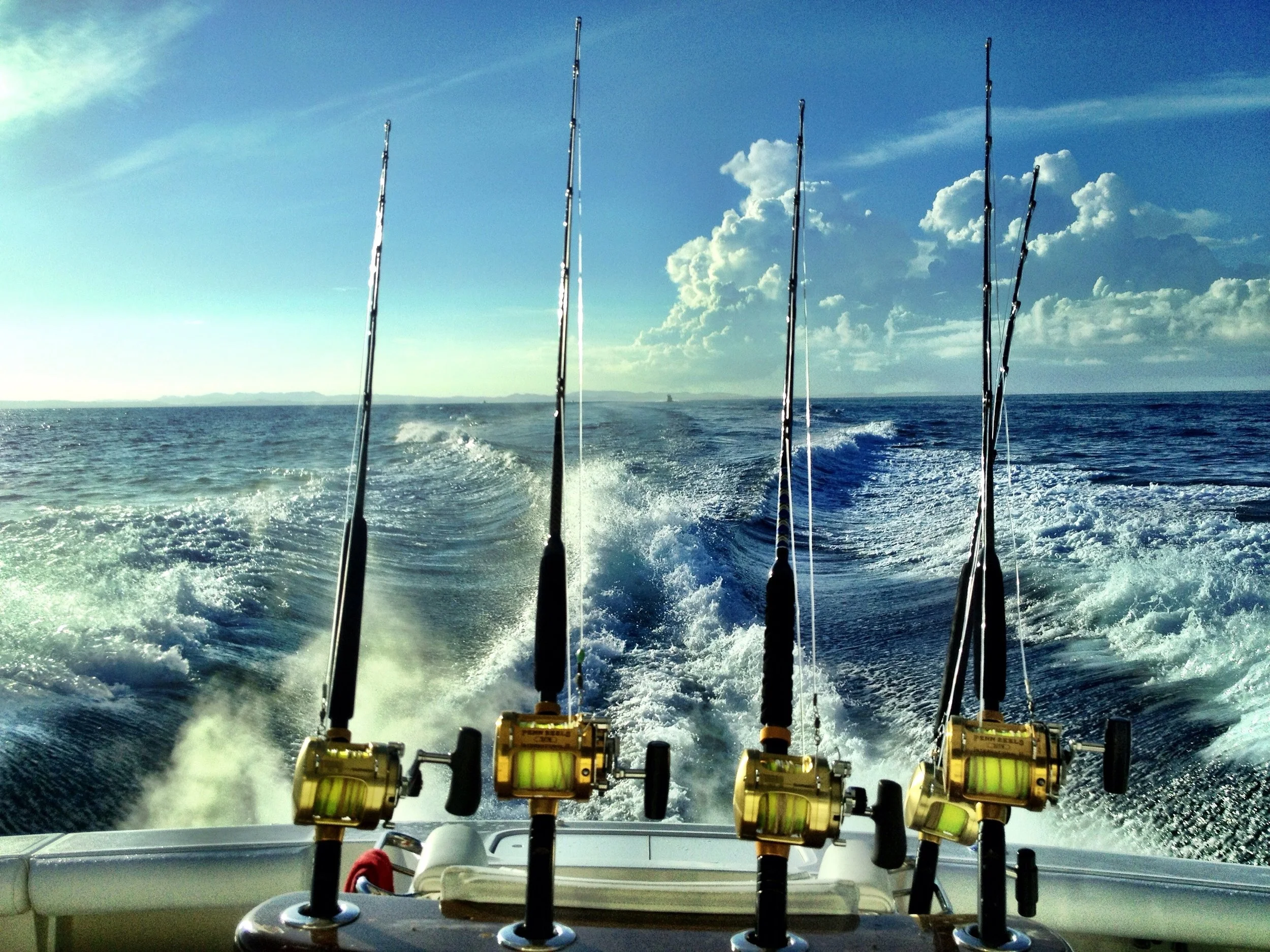 Sport Fishing Boat Wallpaper