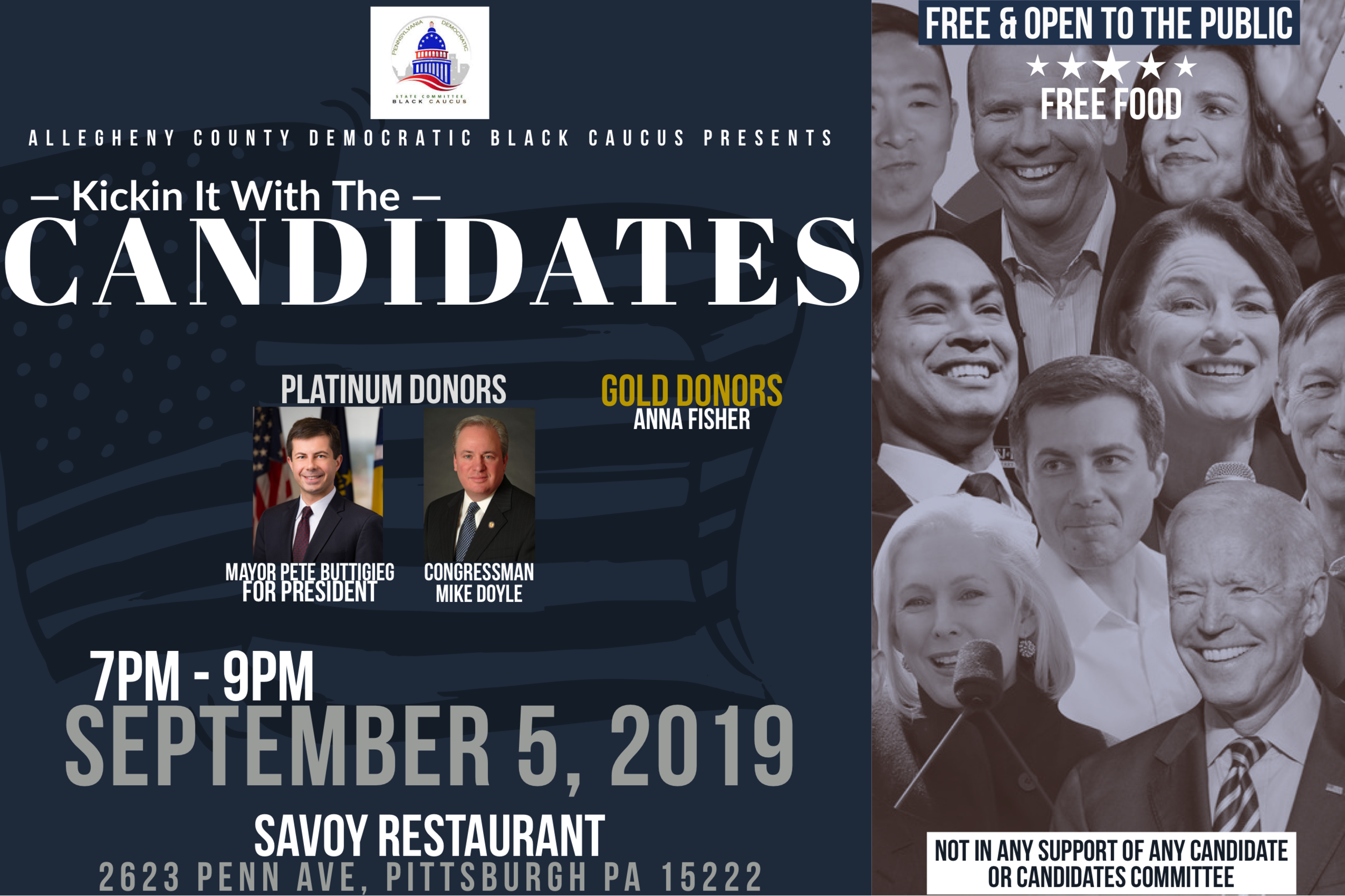 Kickin It with the Candidates Pittsburgh