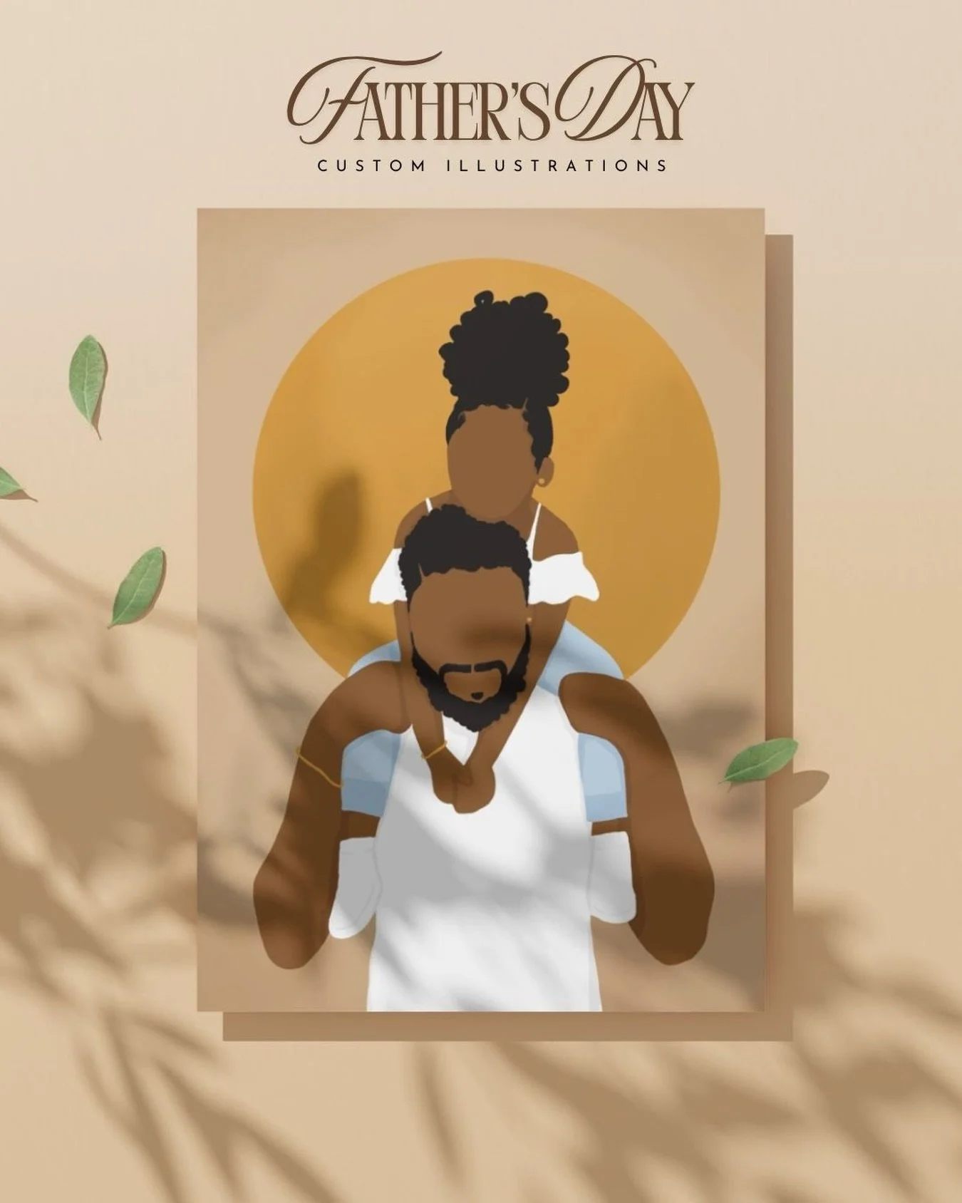Don&rsquo;t know what to get Dad this Father&rsquo;s Day? 

A custom illustrated portrait is a meaningful gift he&rsquo;ll actually want to keep.

Custom Portraits available now Starting at $125.00

What&rsquo;s included: &bull; Custom 8&rdquo;x10&rd
