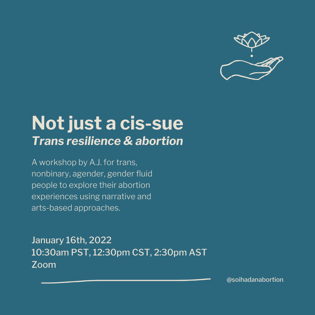 not just a cis-sue: Trans Resilience and Abortion