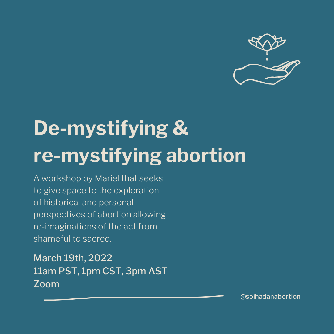 De-mystifying & re-mystifying abortion