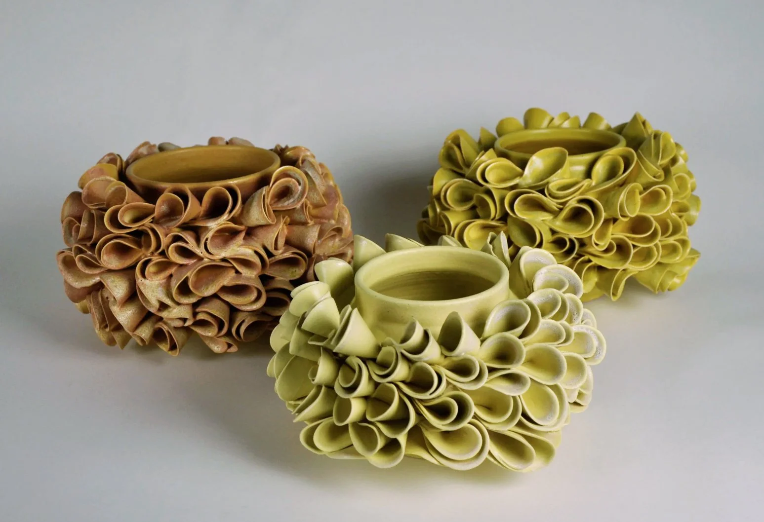 Three small Ruffle vases .jpg