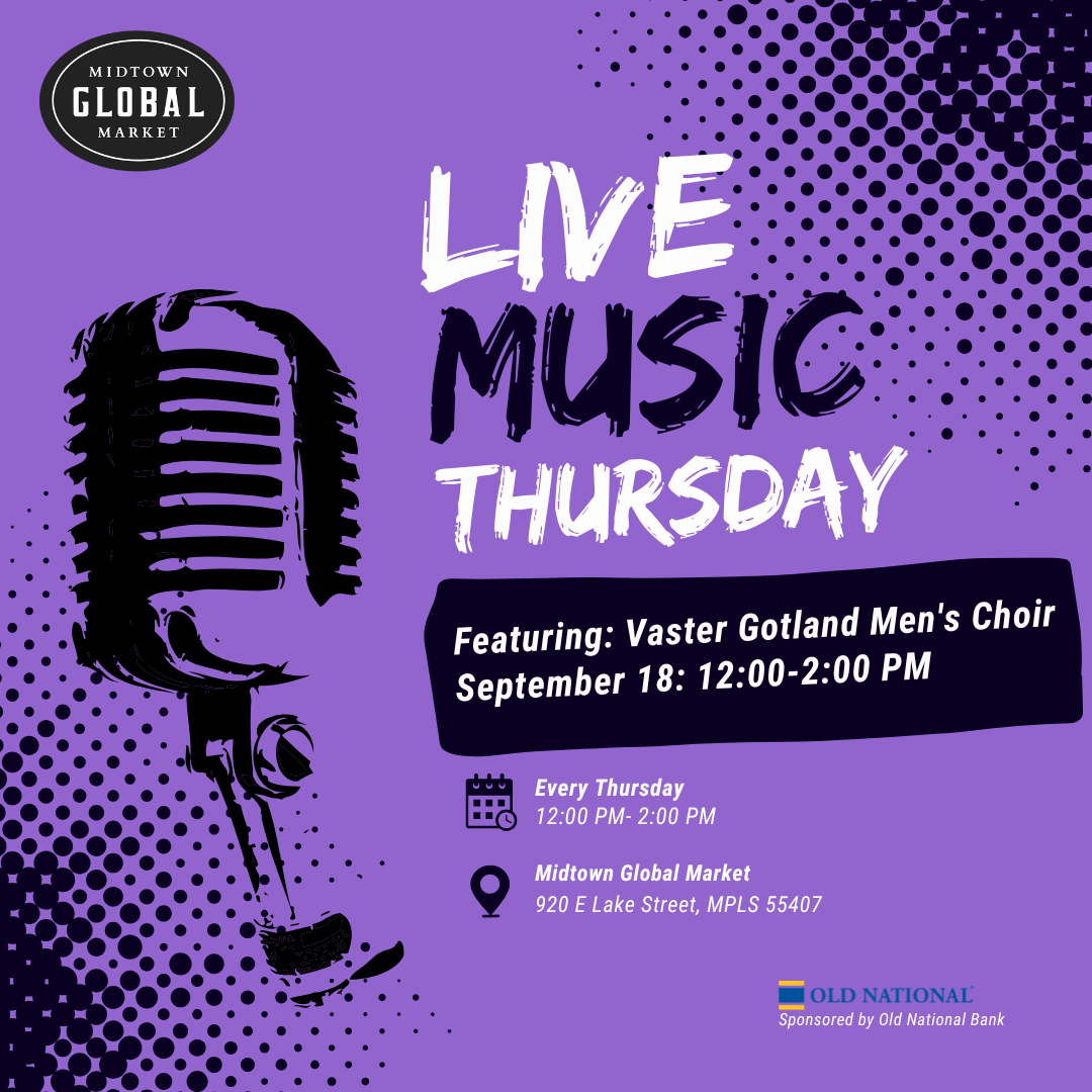 Live Music Thursday: Vaster Gotland Men's Choir