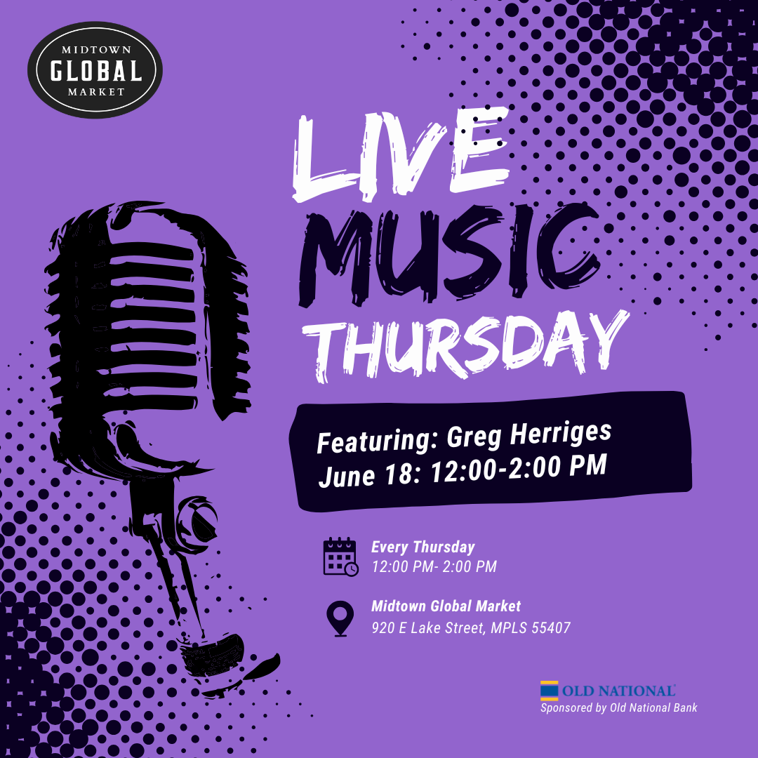 Live Music Thursday with Greg Herriges 