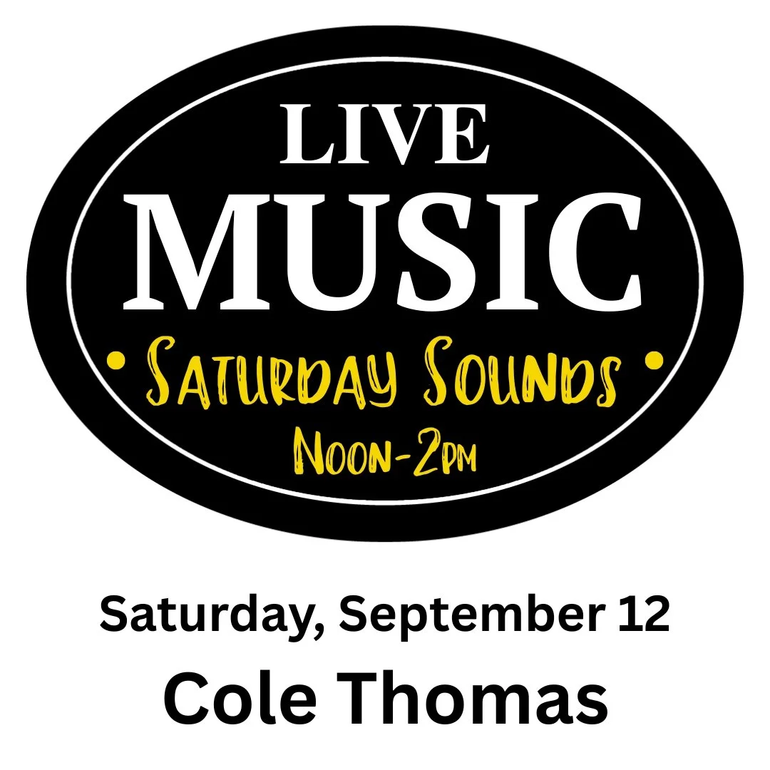 Saturday Sounds w/ Cole Thomas